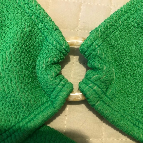 PilyQ Sea Green Small Bikini Top - Picture 5 of 8